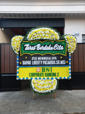Papan Bunga Duka di Sidamulih