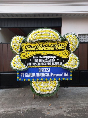 Papan Bunga Duka di Sidamulih