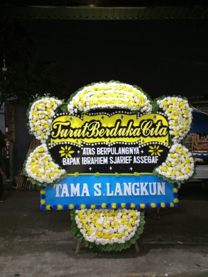 Papan Bunga Duka di Sidamulih