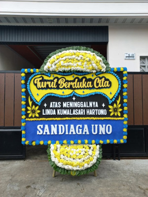 Papan Bunga Duka di Sidamulih